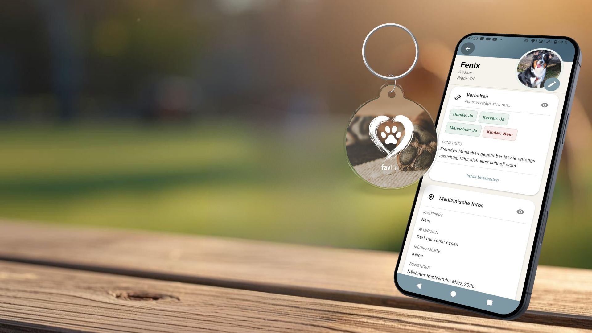 Tag + App = Maximaler Schutz